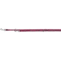 Vodítko CAVO okrúhle predlžovacie - fuchsie/grafit L-XL: 2,00 m/18 mm